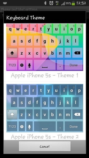 Keyboard Multi Platform Phones截图1