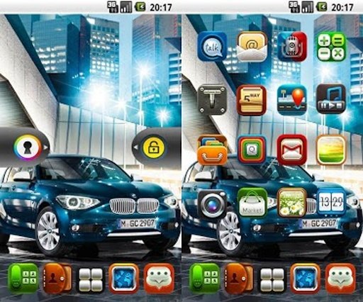 Motorcar Lock Screen截图1