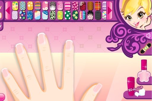 Fashion Nail Salon Dressup截图3