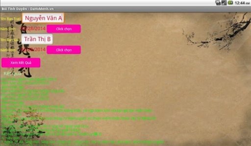 Bói Tình Duyên Online - DaHoMenh.vn截图4