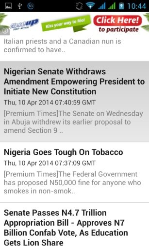 Nigeria Breaking News截图8