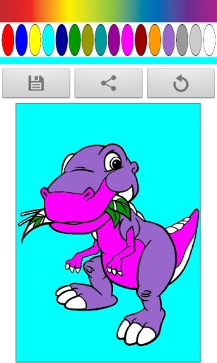 Dinosaurs Kids Coloring Book截图4