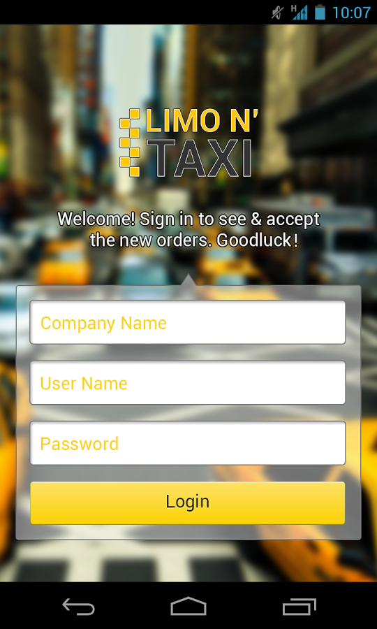 LimonTaxi Driver App截图1