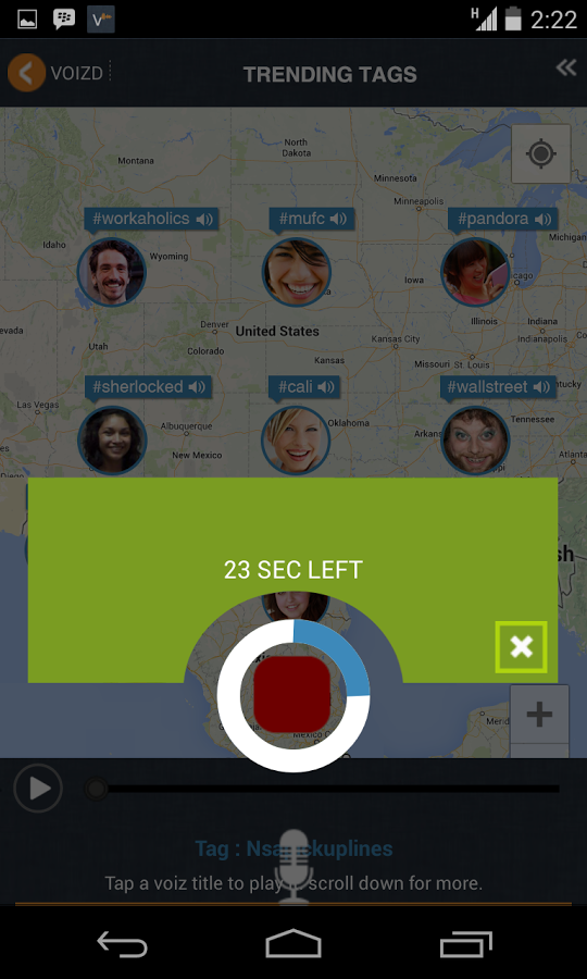 VOIZD-Live voice map of people截图5