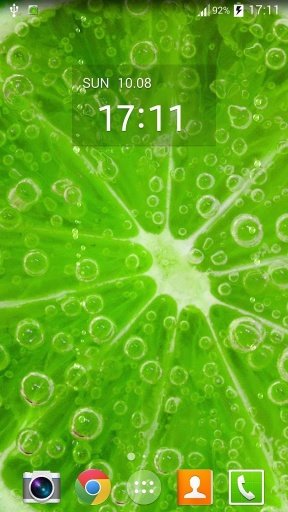 Lime Juice Live Wallpaper截图2