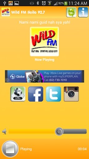 Wild FM Iloilo 92.7 MHz截图3