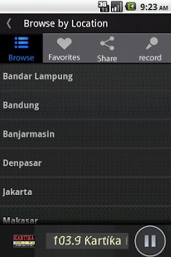 Radio Indonesia Free截图9