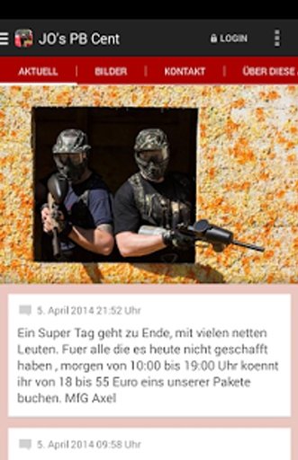 Jo's Paintball-Center截图2