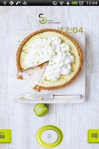 Key Lime Pie Theme ActiveLock截图3