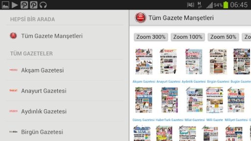 T&uuml;m Gazete Manşetleri (HD Pro)截图11