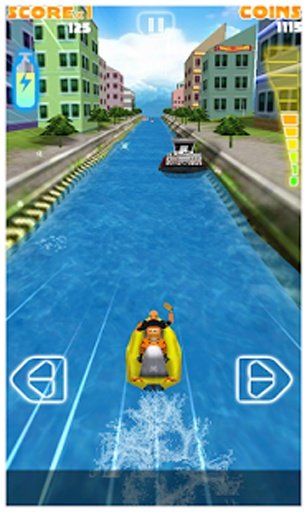 MotoBoat Traffic Racing Free截图1