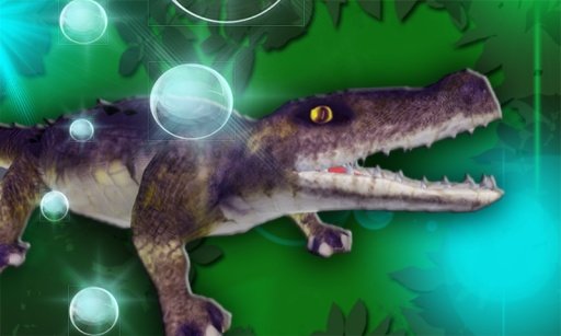 Crocodile Aquarium 3D LWP HD截图3