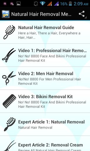 Natural Hair Removal Methods截图4