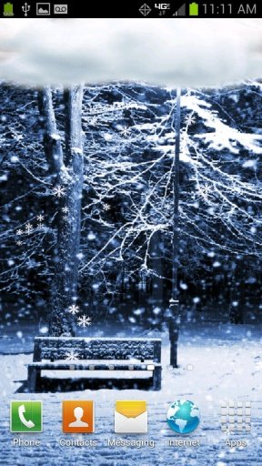 Winter Storm Live Wallpapers截图3