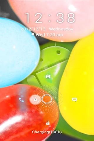 GO Locker Jelly Bean FREE Theme截图4