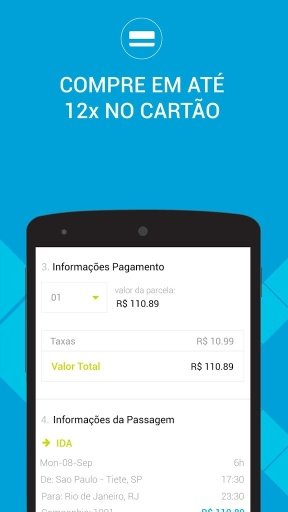 Novo Rio - Passagem Rodovi&aacute;ria截图2