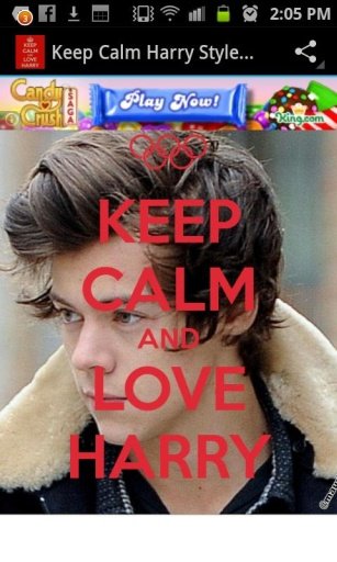 Keep Calm Harry Styles 1D截图2