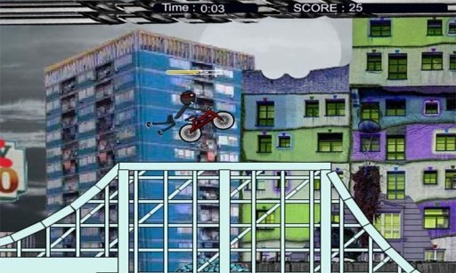 Extreme Bike- Stickman Edition截图1