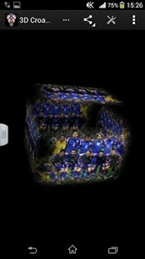 3D Croatia Football LWP截图2