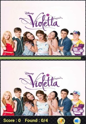 Violetta Fans Differences Game截图6