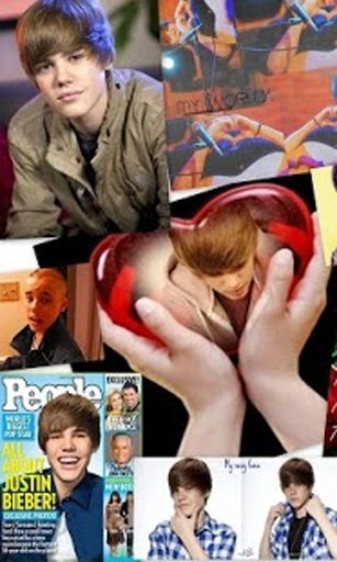 Justin Bieber Photo Collage截图8