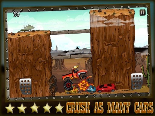 Monster Truck Jam - Car Crush截图1