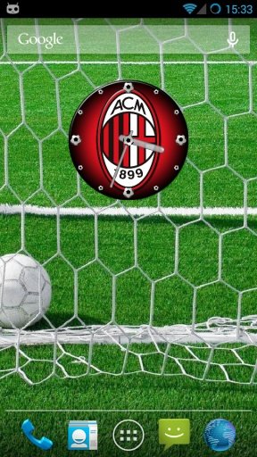 AC Milan Clock Widget截图1