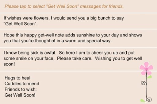 Get Well Soon Messages &amp; Cards截图1