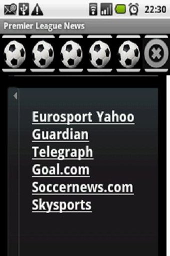 Premier League News 2012截图3