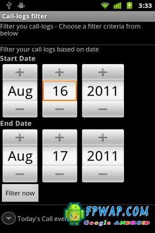 呼叫日志过滤器 Call-Logs Filter v1.01截图3