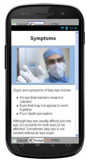 Lazy Eye Disease &amp; Symptoms截图2