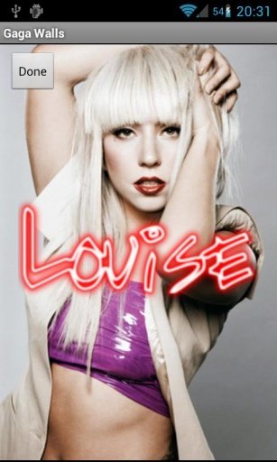 Lady Gaga Wallpaper Maker截图3