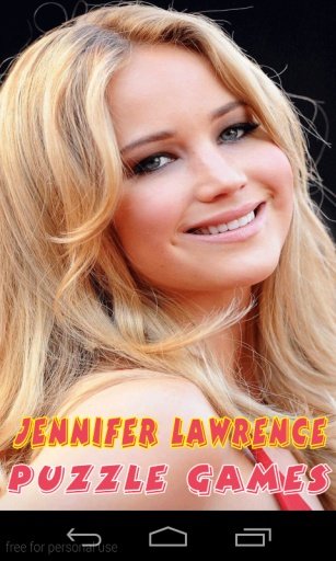 Jennifer Lawrence Puzzle Games截图9