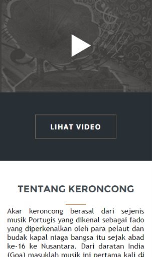 Lirik Lagu Video Keroncong截图2