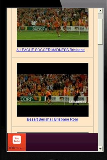 Brisbane Roar Fan App截图3