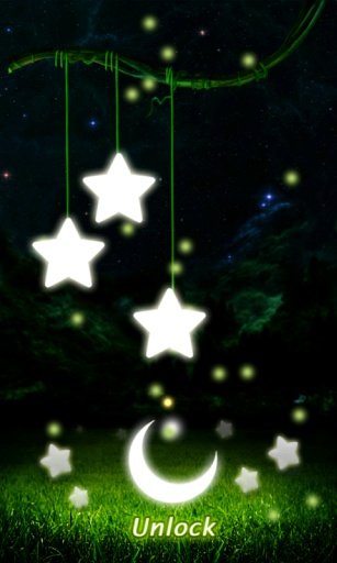 Firefly Stars Lock Screen截图3