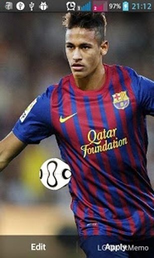 Neymar HD Live Wallpaper截图4