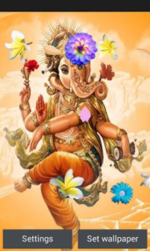 Lord Ganesha Live Wallpaper Hd截图8