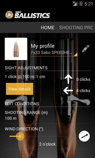 Sako Ballistics Calculator截图7