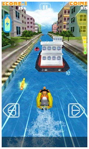 MotoBoat Traffic Racing Free截图4