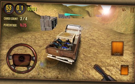 Cargo Truck Driver 3D 2014截图4