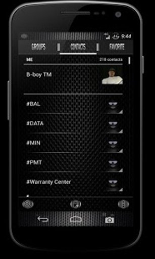 CM10 JB Theme: BLACK CARBON截图1