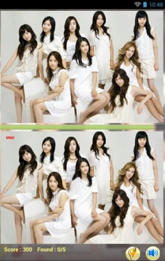 Cute SNSD Find Difference截图1