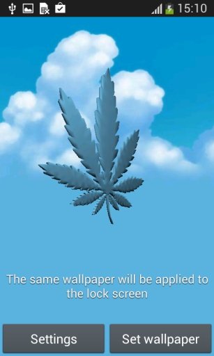 Marihuana 3D Live Wallpaper截图6