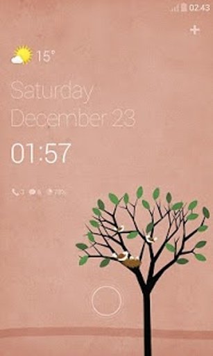 Baby Bird Dodol Locker Theme截图5