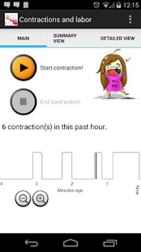 Contractions and Labor Watcher截图2