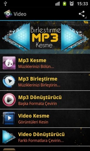 Mp3 Video Kesme Cutter截图7