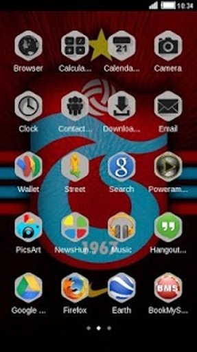 Trabzonspor C Launcher Theme 2截图1