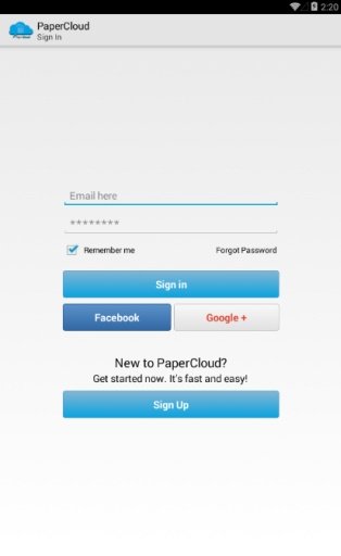 PaperCloud Receipt Tracker截图2