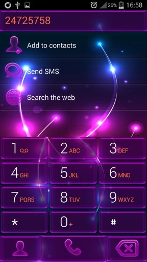 ExDialer霓虹灯截图2